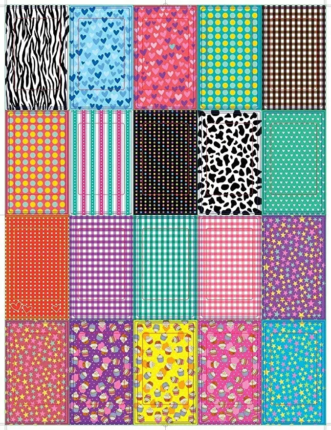 Photo Border Stickers For 2x3 Zink Paper Projects - Pack of 100