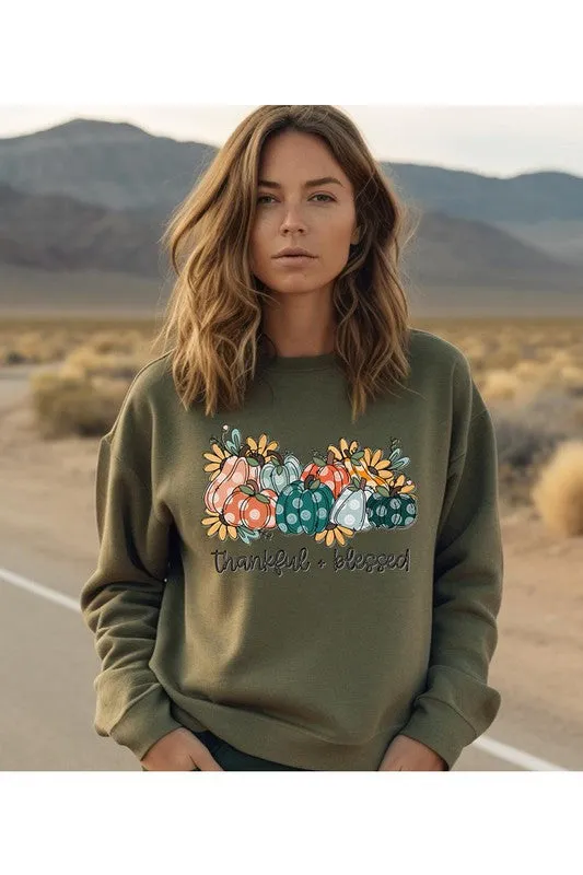 Polka Dot Pumpkins Sweatshirt