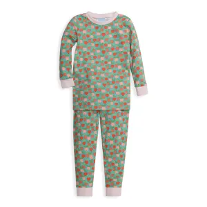 Printed Pima Jammies -- Petits Pommes