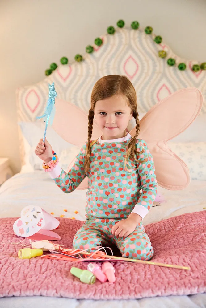 Printed Pima Jammies -- Petits Pommes