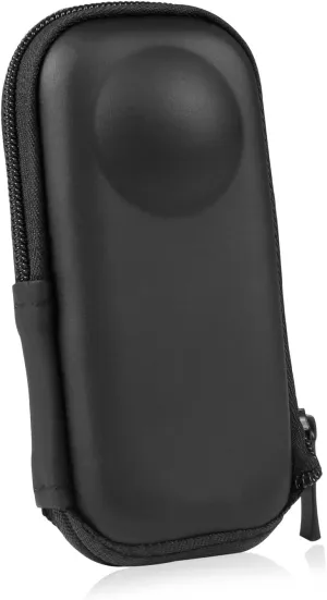 PULUZ Camera Carrying Case For Insta360 X4, Portable Storage Bag fits Selfie Stick & Tripod, Lens Case Protection Travel Storage Bag with Zipper Design for Insta360 X4 Accessories