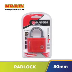 PVC Coated Padlock (50mm)