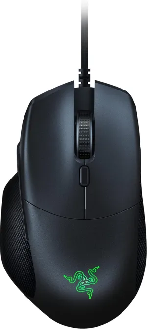 Razer Basilisk Essential Gaming Mouse: 6400 DPI Optical Sensor - Chroma RGB Lighting - 7 Programmable Buttons - Mechanical Switches - Classic Black