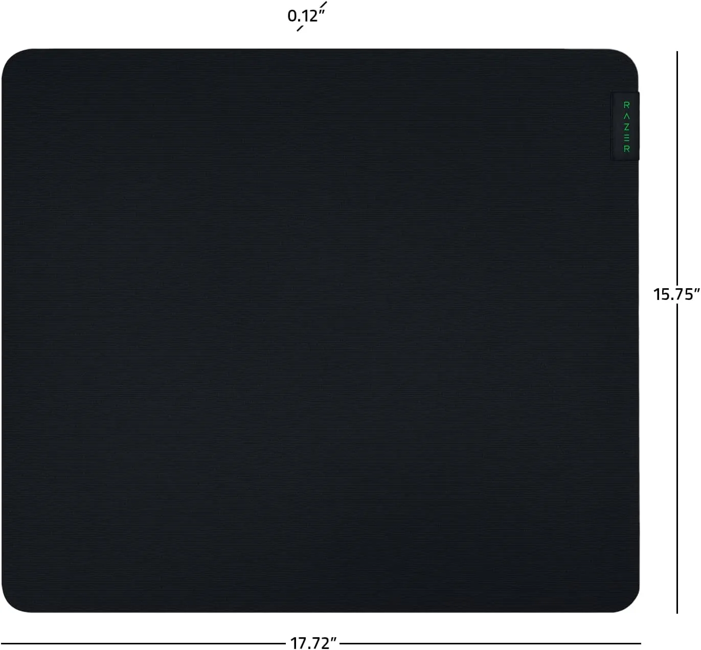 Razer Gigantus v2 Cloth Gaming Mouse Pad (Large): Thick, High-Density Foam - Non-Slip Base - Classic Black