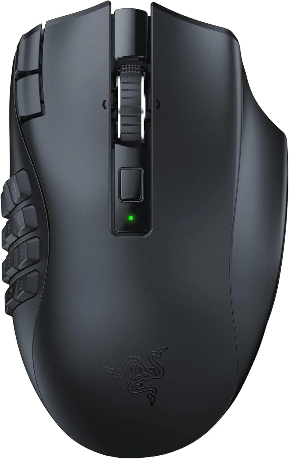 Razer Naga V2 HyperSpeed Wireless MMO Gaming Mouse: 19 Programmable Buttons - FGen-2 - (Renewed)