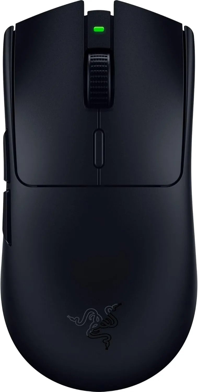 Razer Viper V3 HyperSpeed Wireless Esports Gaming Mouse: 82g Lightweight Design-30K DPI Optical Sensor-Up to 280 Hr Battery Life-HyperSpeed Wireless-Mechanical Switches Gen-2-Classic Black (Renewed)
