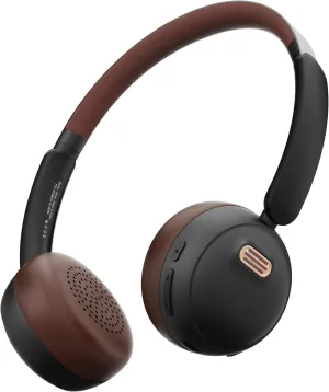 Retro Over The Ear ANC Headphones Wireless Bluetooth Old School Noise Cancelling On Ear Headset with Mic Vintage Comfortable for Gym Workout PC Gaming Android iOS 70Hours Playtime