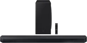 Samsung QS730D 3.1.2ch Soundbar w/Wireless Dolby Atmos Audio, Q-Symphony, SpaceFit Sound Pro, Adaptive Sound, Game Mode Pro, Black (Renewed)