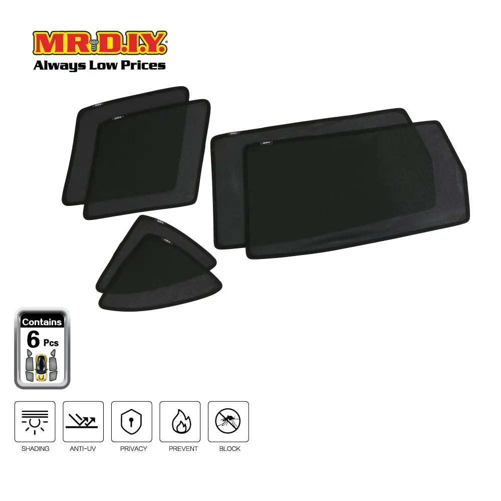SHENGGE Car Fit Sunshade BRV Set (4 pieces)