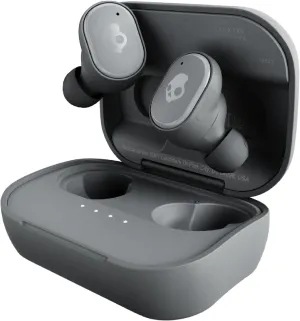 Skullcandy Grind In-Ear Wireless Earbuds, 40 Hr Battery, Skull-iQ, Alexa Enabled, Microphone, Works with iPhone Android and Bluetooth Devices - Chill Grey, S2GTW-P744