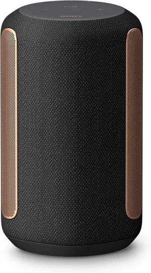 Sony SRS-RA3000 Wi-Fi-Enabled 360 Reality Audio Wireless Speaker with Ambient Room-Filling Sound (Black)