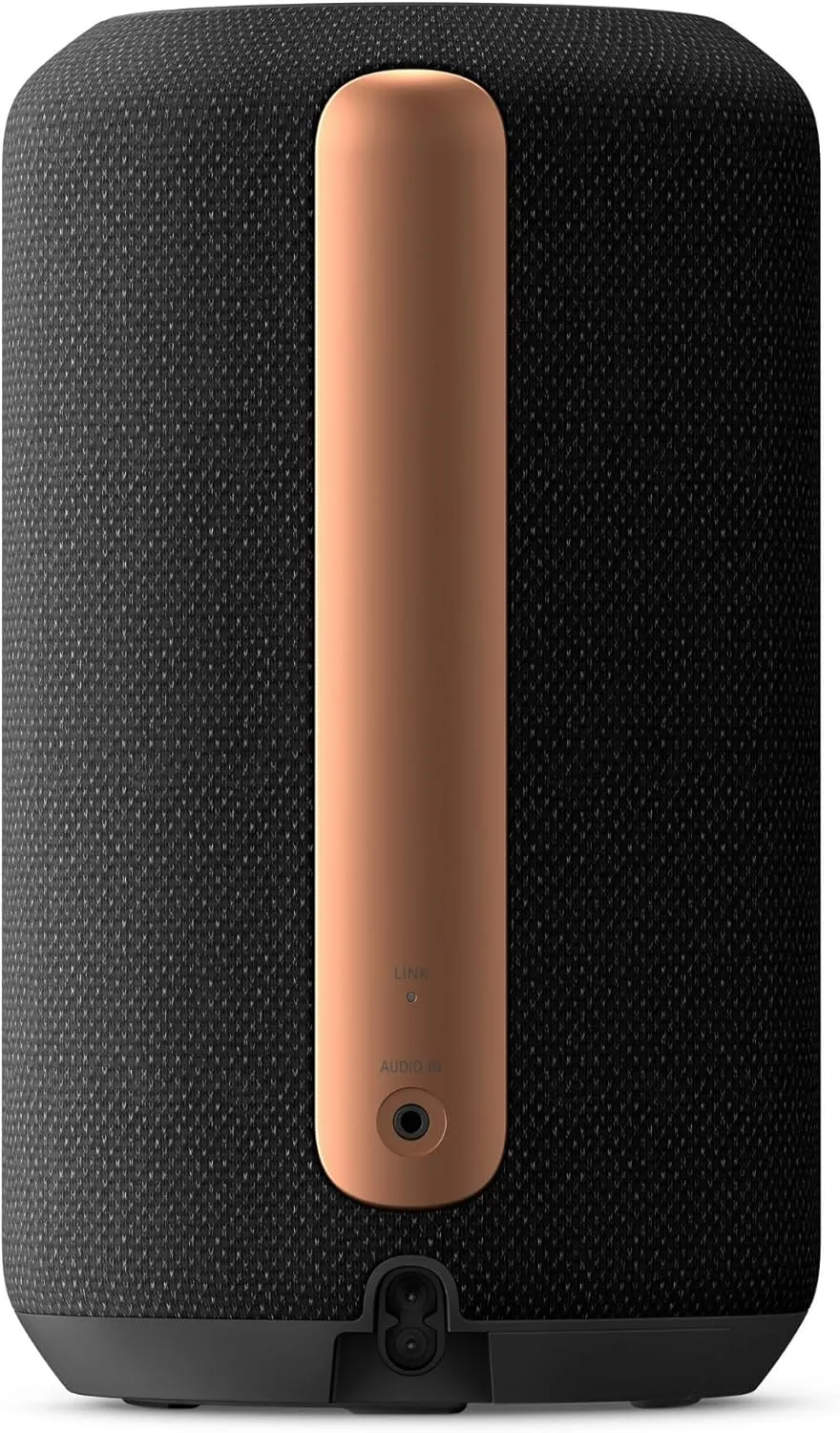 Sony SRS-RA3000 Wi-Fi-Enabled 360 Reality Audio Wireless Speaker with Ambient Room-Filling Sound (Black)