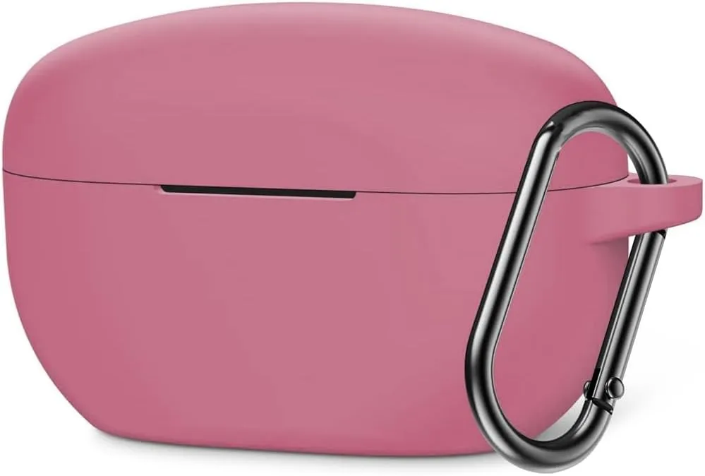 Sony WF-1000XM5 Industry Leading Noise Canceling Truly Wireless Earbuds (Black) Bundle with Silicone Case (Pink), Memory Foam Ear Tips, USB-A to USB-C Cable & 1 YR CPS Enhanced Protection Pack
