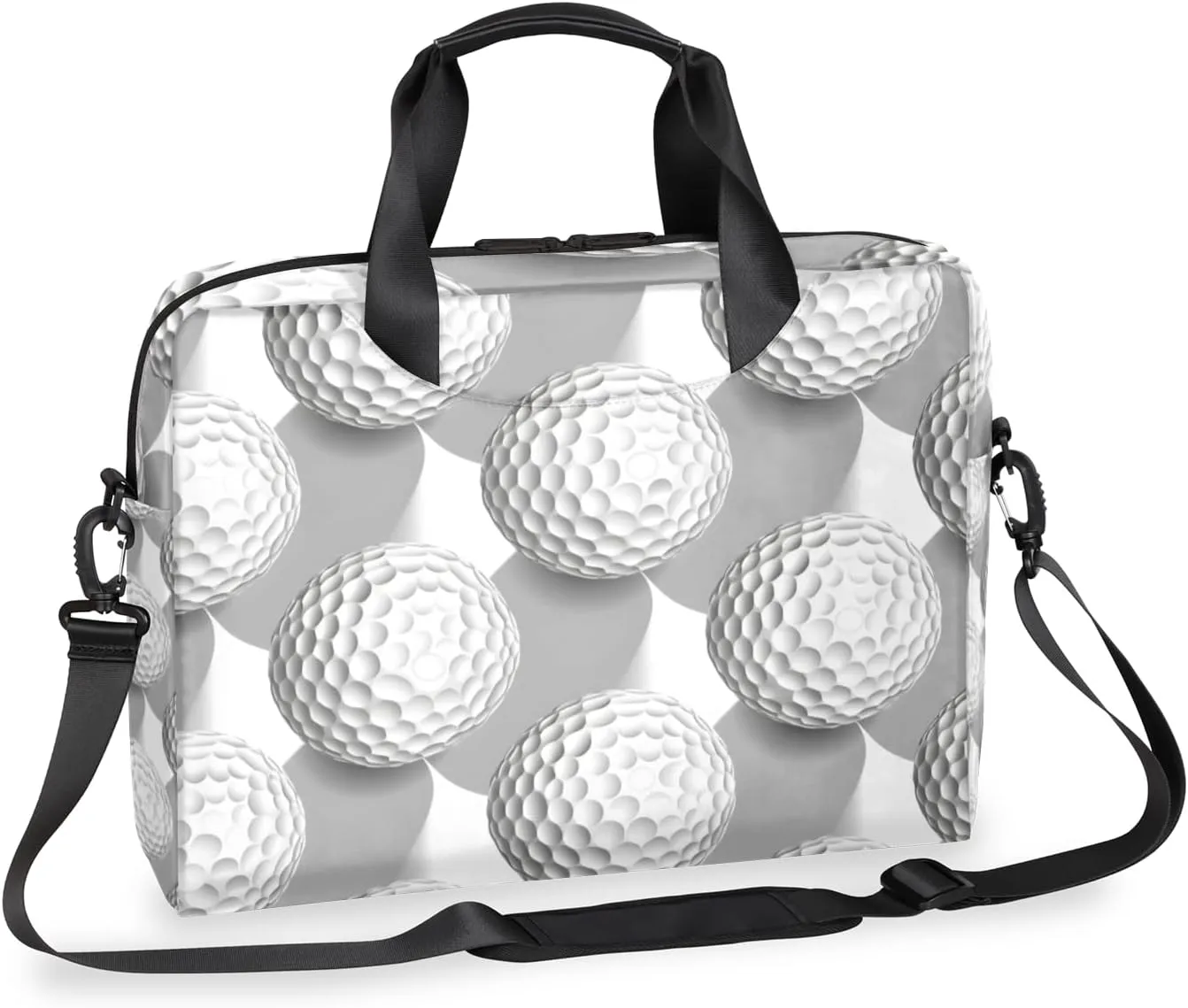 Sports Golf Laptop Sleeve Case 14 15 15.6 inch, Sports Golf Laptop Briefcase Shoulder Bag Waterproof Travel Computer Cover Carrying Bags