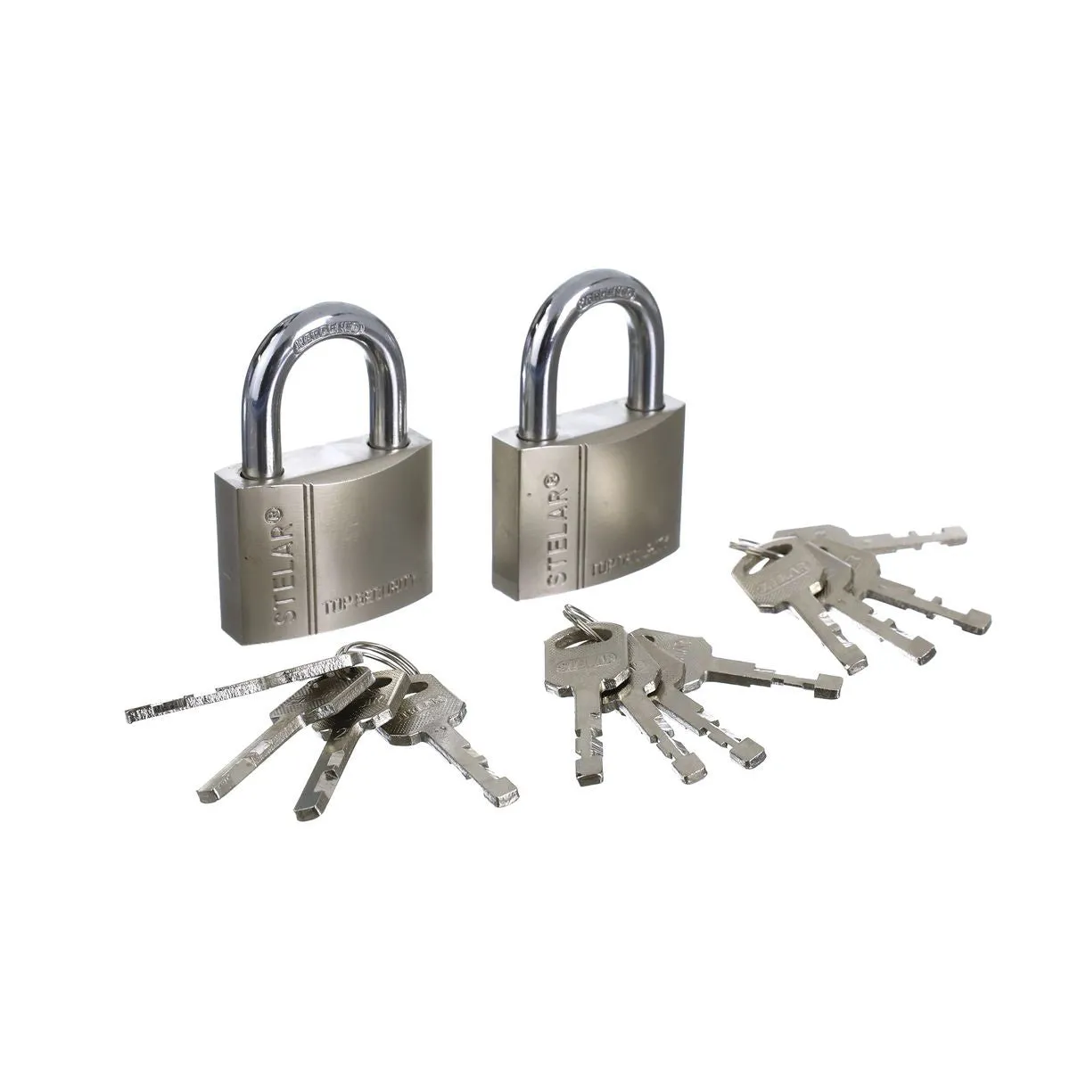 STELAR Security Padlock 50mm (2pcs) STBH502