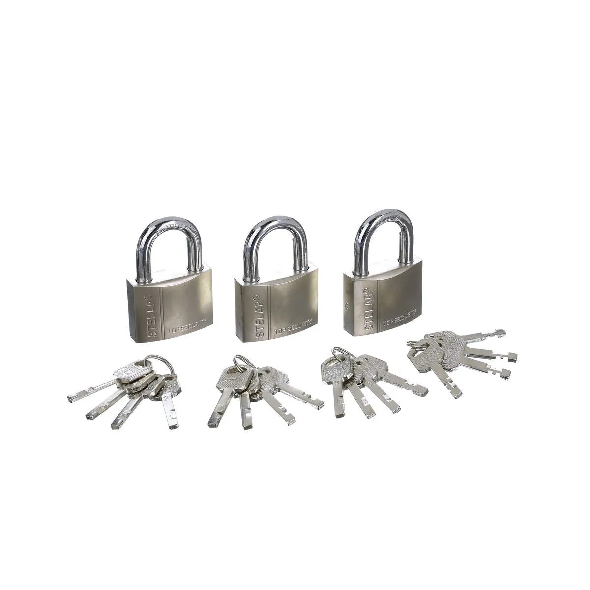 STELAR Security Padlock 50mm (3pcs) BH503