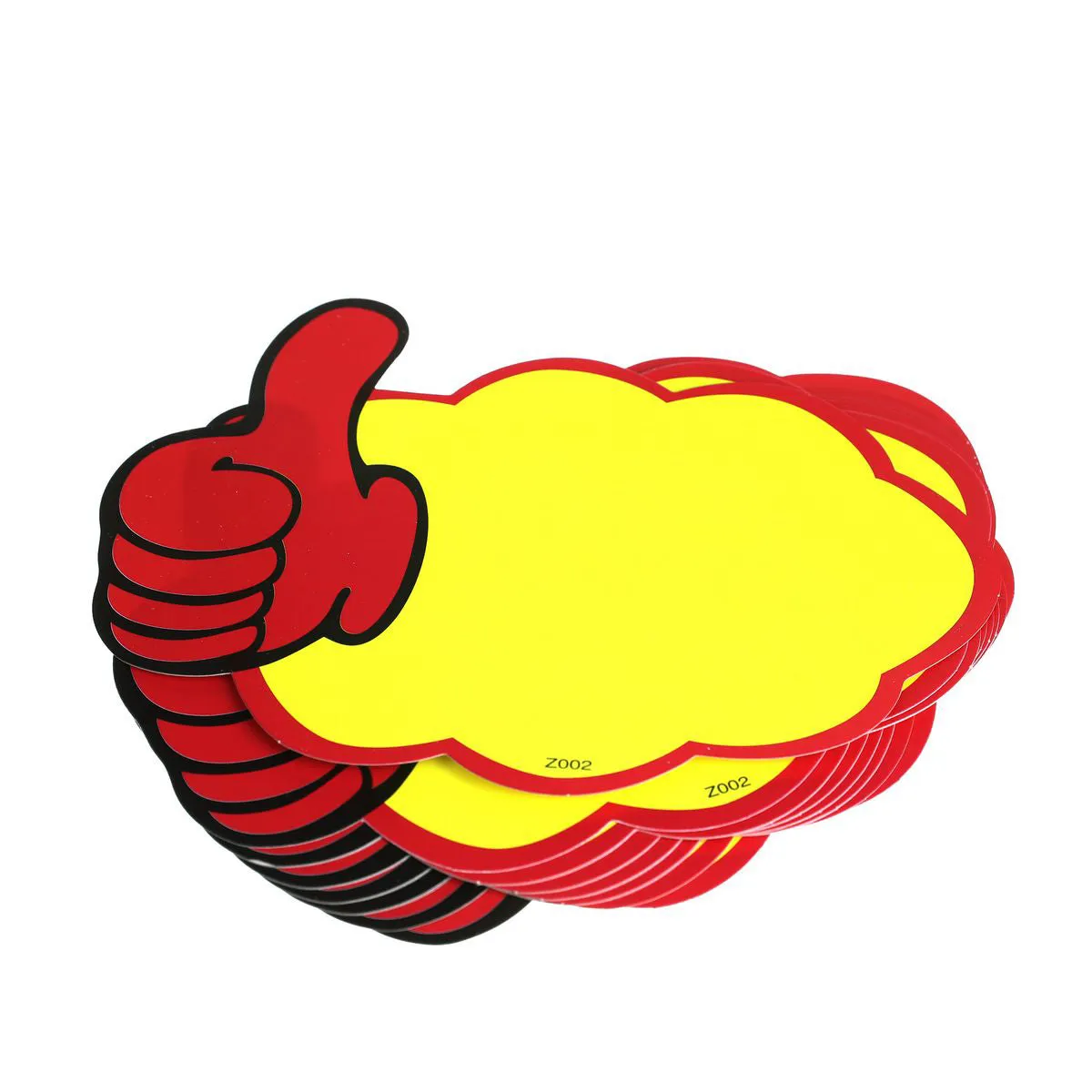 Thumbs Up Pop Price Tags(L) (12pcs) Z002