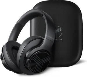TREBLAB Z2 Active Noise Cancelling Workout Headphones - Signature-HD Sound, Deep Bass, 35H Battery, Comfortable, Foldable Over Ear Bluetooth Headphones Wireless. for Gym, Sport, Travel. Mic for Calls