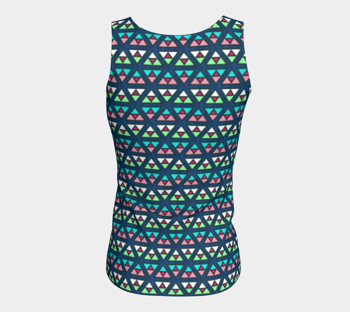 Tri Angel Fitted Tank Top
