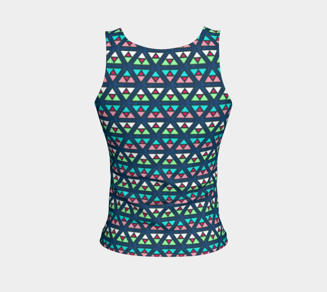 Tri Angel Fitted Tank Top