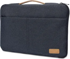 UrbanX Laptop Sleeve Case 15 15.6 Inch, TSA Slim Laptop Cover with Handle, Water Resistant Business Travel Carrying Case Compatible with Dell Latitude 9520 15 Inch