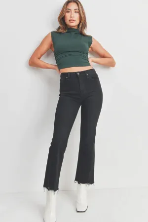 VINTAGE CROPPED FLARE DENIM