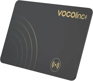 VOCOlinc Air Tag Card Wallet Tracker Ultra-Thin 1.6mm, Smart Item Finder Work with Apple Find My APP (iOS Only, Android not Supported), Bluetooth Locator for Luggage, Suitcase, Bag, Backpack and More