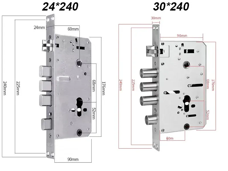 Waterproof Outdoor Smart  Lock Wifi Alexa Tuya APP Aluminium Alloy Material Fingerprint Password Smart Door Lock With Camera