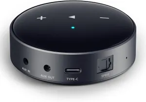 WiiM Mini AirPlay 2 Wireless Audio Streamer, Multiroom Stereo, Preamplifier, Works with Alexa and Siri Voice Assistants, Stream Hi-Res Audio from Spotify, Amazon Music and More