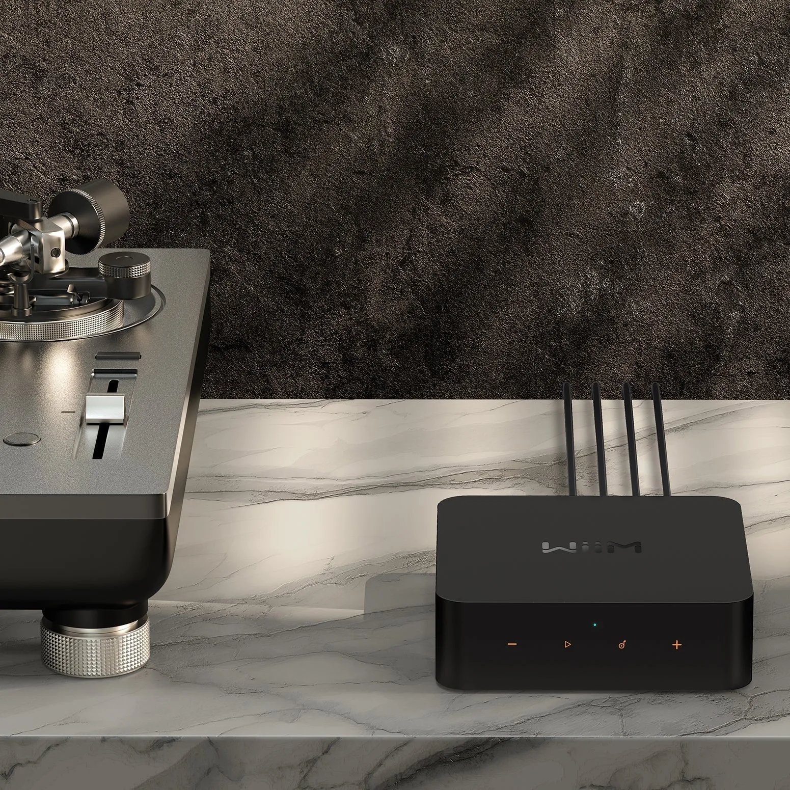 WiiM Pro Plus Wireless Audio Streamer AirPlay 2 & Chromecast