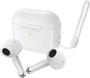 Wireless Earbuds Bluetooth 5.4 Headphones Portable Earbuds with Silicone Cord,50H Playtime Stereo in Ear Buds Built-in 4 ENC Mic Earphone,IP7 Waterproof for Sports Running Workout Helpsleep (Y05)