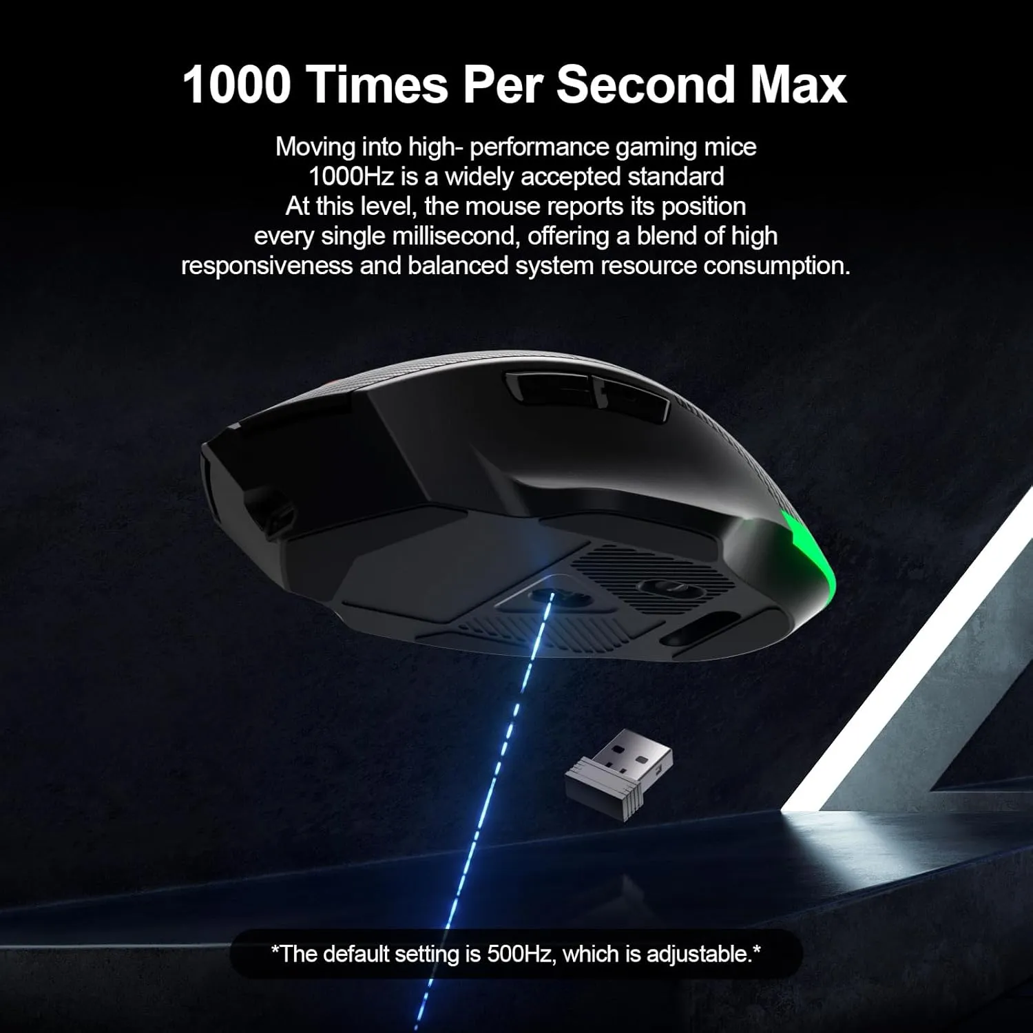 Wireless Gaming Mouse - Programmable Macro 7 Button Mice with 12800DPI, Corded Bluetooth Mouse for Business Home Office, Ergonomic Shape for Windows Computers, Macs, iPad, PC and Laptops