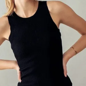 Women's Casual Fitted Ribbed Tank Top (Available in 5 Color Options!)