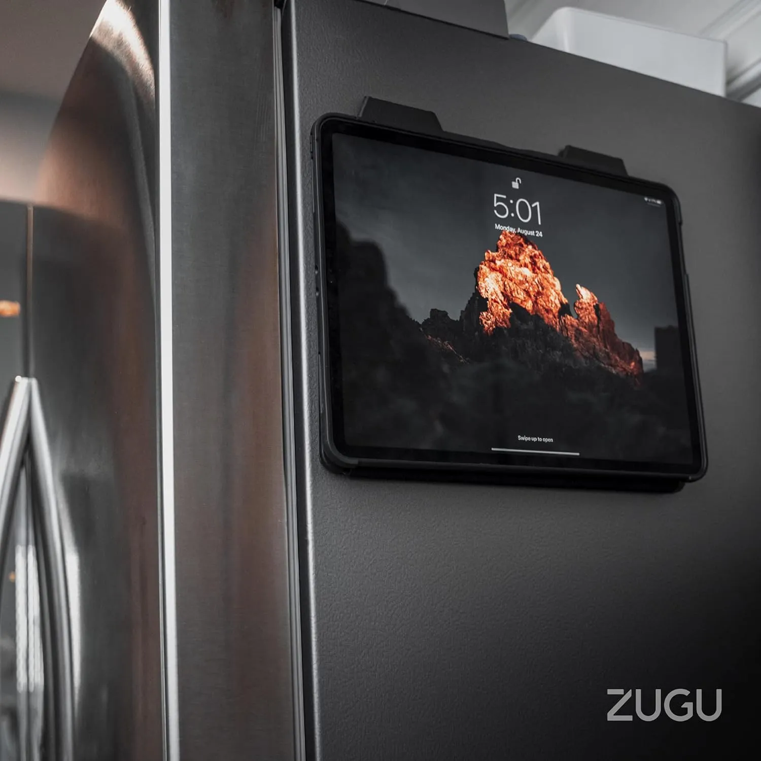ZUGU CASE for 10.2 Inch iPad 7th / 8th / 9th Generation Case (2021/2020/2019), Protective, Thin, Sleek Design, Magnetic Stand, Sleep/Wake Cover, Magnetic Cover, Black