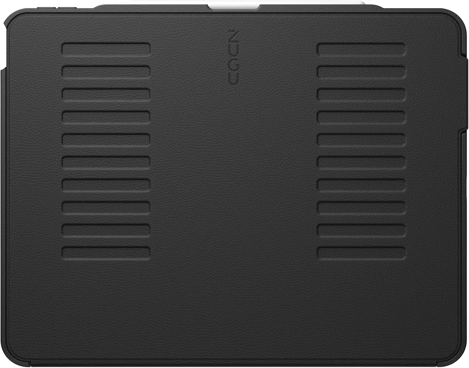 Zugu Case for iPad Air 13 Inch M3 2025 & M2 2024 &/12.9 inch (3rd/4th Gen), Slim Protective Cover with Apple Pencil Charging & Storage, Auto Wake/Sleep, Multiple Viewing Angles (Black)